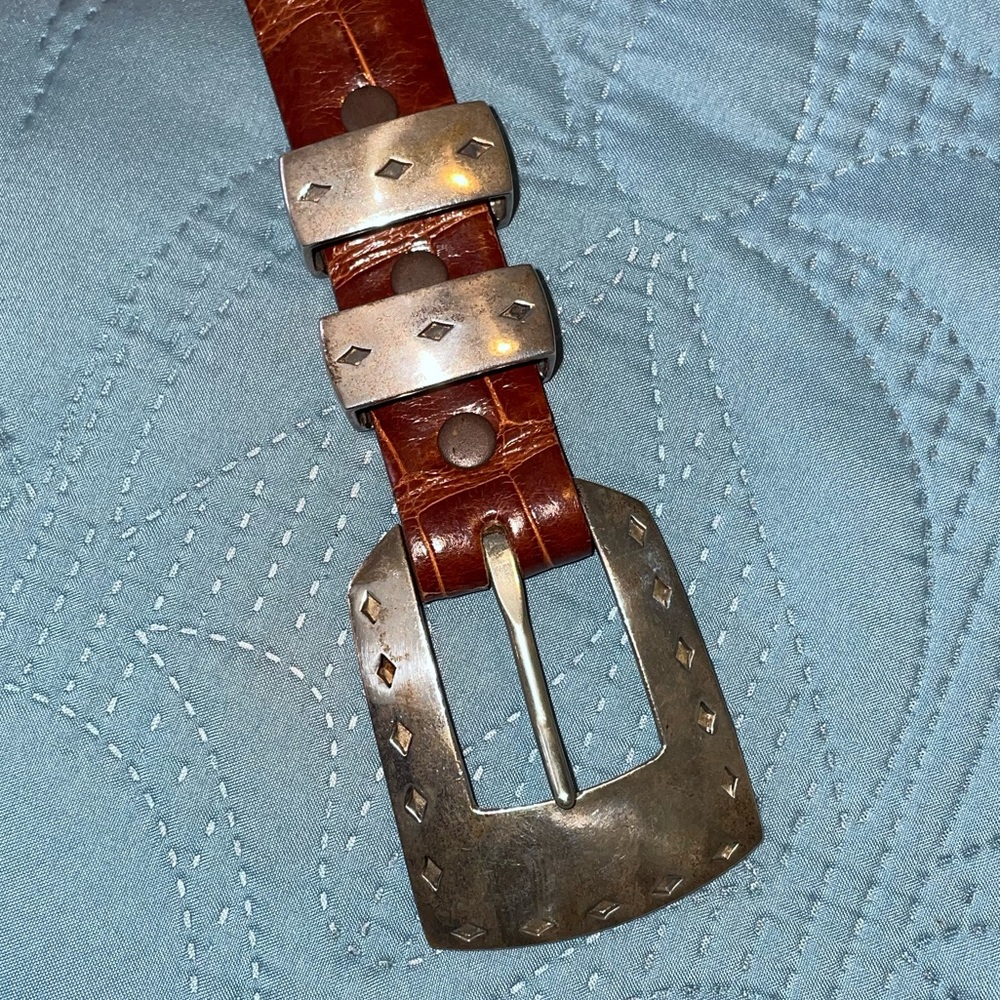 Sterling Silver Douglas Magnus Buckle set - Picture 5 of 10
